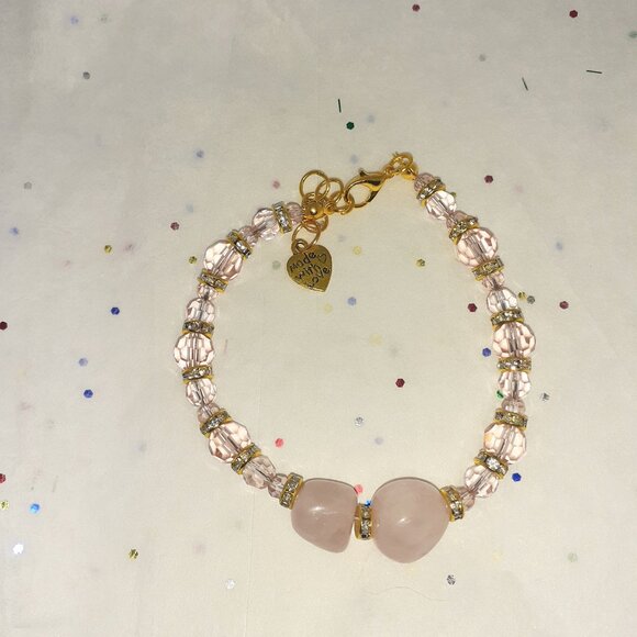 Pink and Gold Jewelry Set - Picture 2 of 2